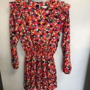 Stella McCartney Red Frill Dress Size 12